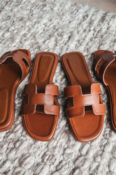 h sandals dupes